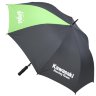 Зонт трость SBK REPL черно-зеленый с логотипом Kawasaki  - Зонт трость SBK REPL черно-зеленый с логотипом Kawasaki 