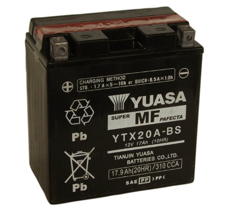 Аккумулятор YTX20A-BS