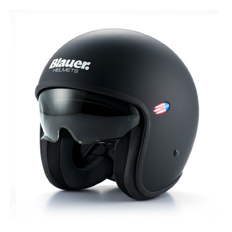 Шлем открытый PILOT 1.1 MONOCHROME BLAUER