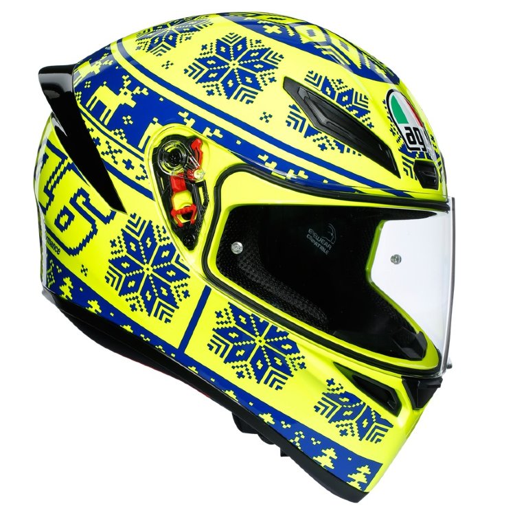 Шлем интеграл K1 TOP WINTER TEST 2015 AGV