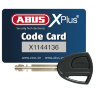 Стальная цепь с навесным замком ABUS X-Plus System  - Стальная цепь с навесным замком ABUS X-Plus System 