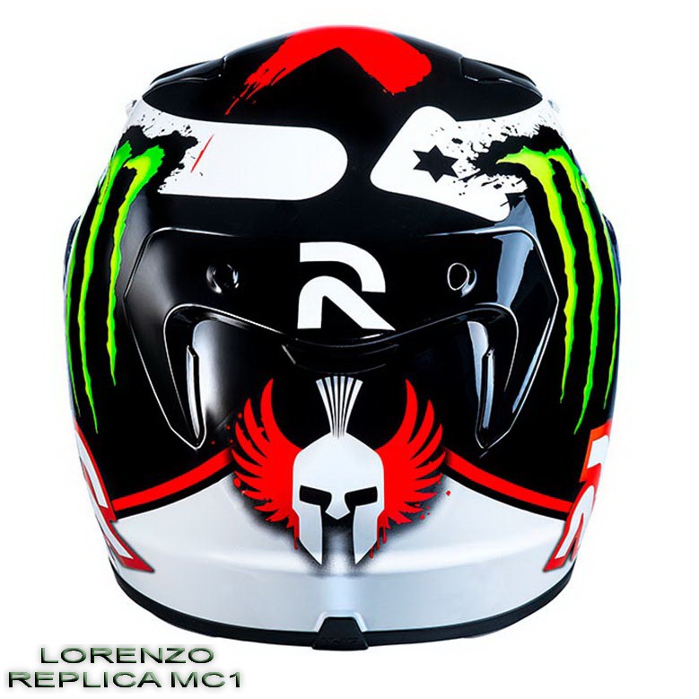 Casco hjc rpha 10 plus graffiti lorenzo clearance
