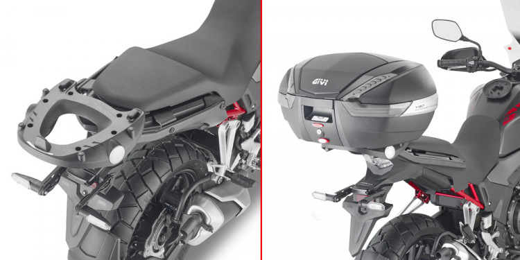 CB 500 X (19 > 23) крепеж кофра без площадки GIVI