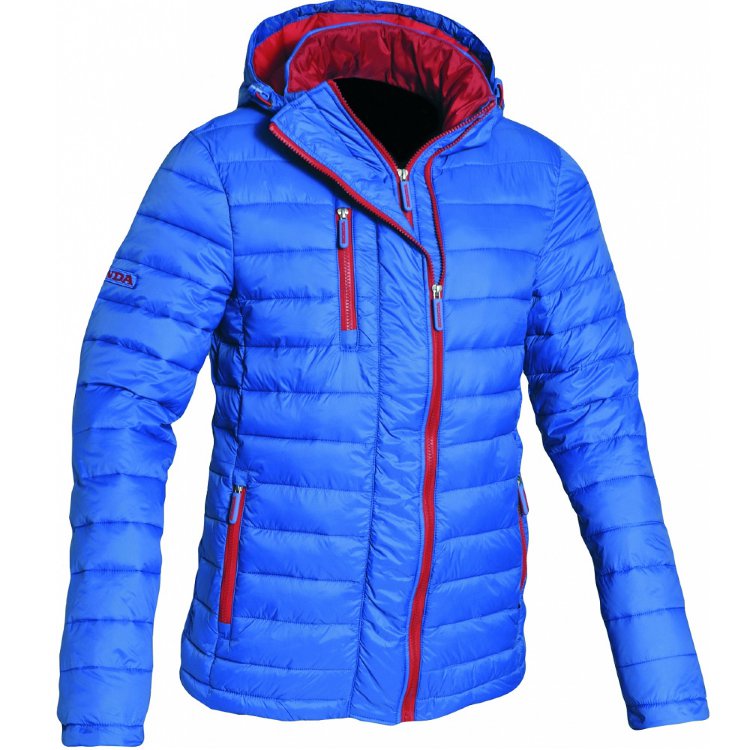 Куртка женская синяя PADDED JACKET HONDA