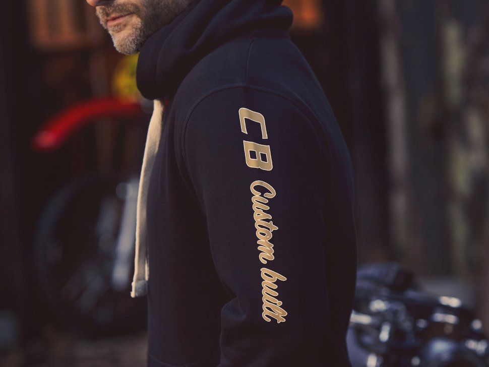 CUSTOM BUILT HOODIE BLACK XL