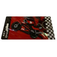 Брелок HONDA RR красный