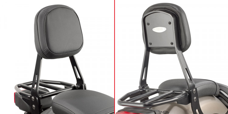 CMX 500 REBEL (17> 24) Спинка пассажира с малым багажником черная GIVI