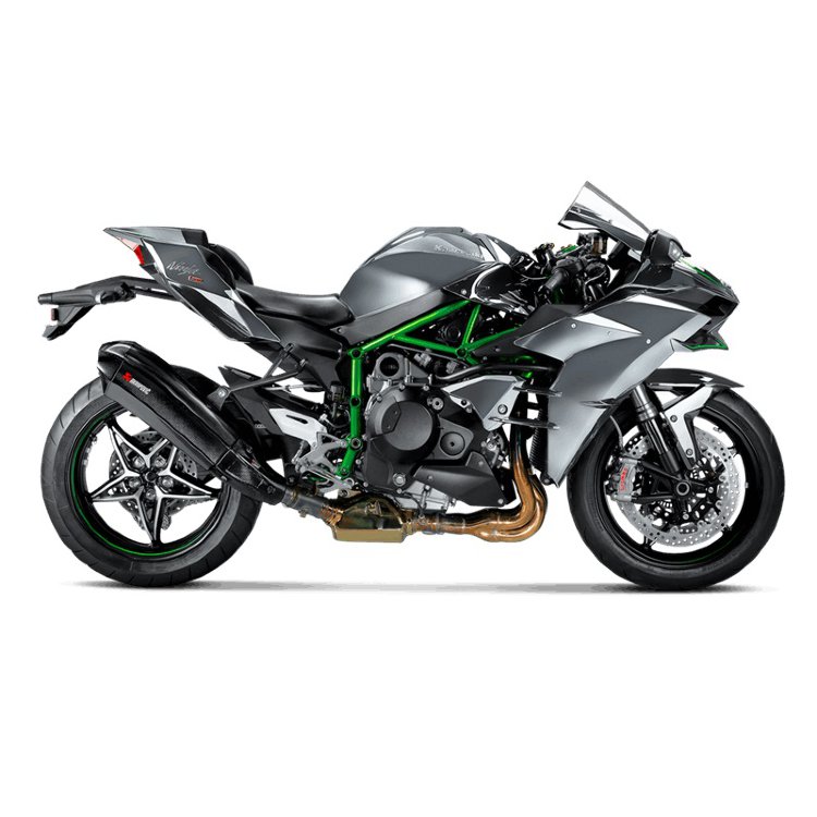 Kawasaki Ninja H2 банка глушителя (slip-on) Akrapovic 