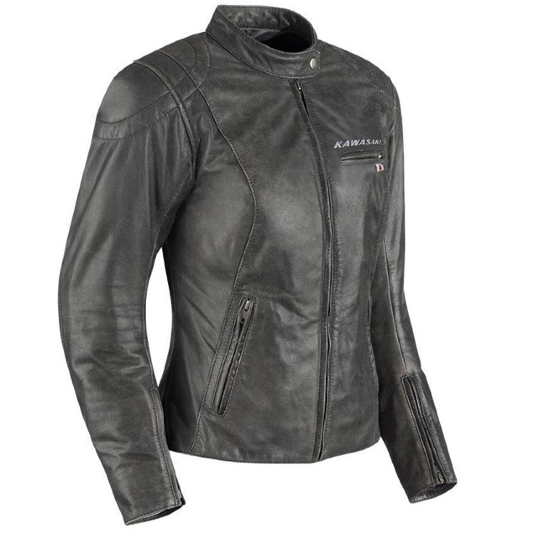 Куртка кожаная жен. ASPHALT LEATHER JACKET Kawasaki