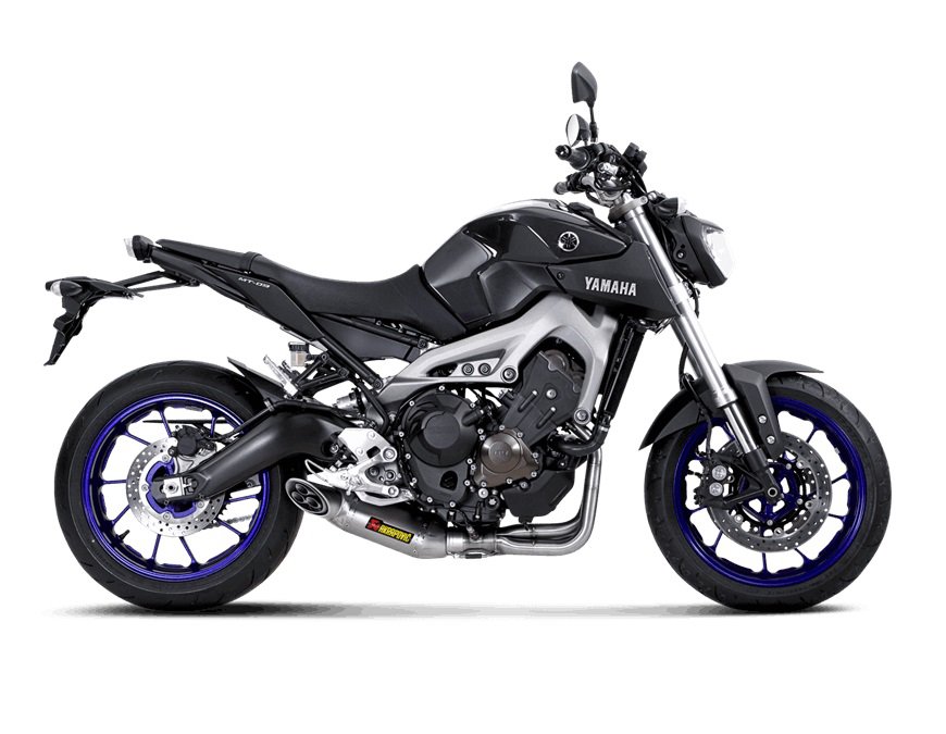 Yamaha MT 09 Burnout