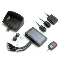 Моторегистратор F4.5U-TPMS, WiFi, GPS, TFT-4.5/IP65, 2x140 гр/IP67, MOTOCAM