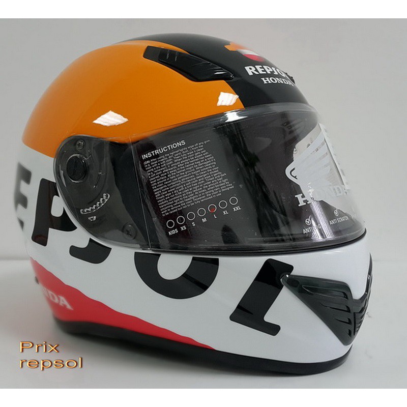 Casco honda repsol top