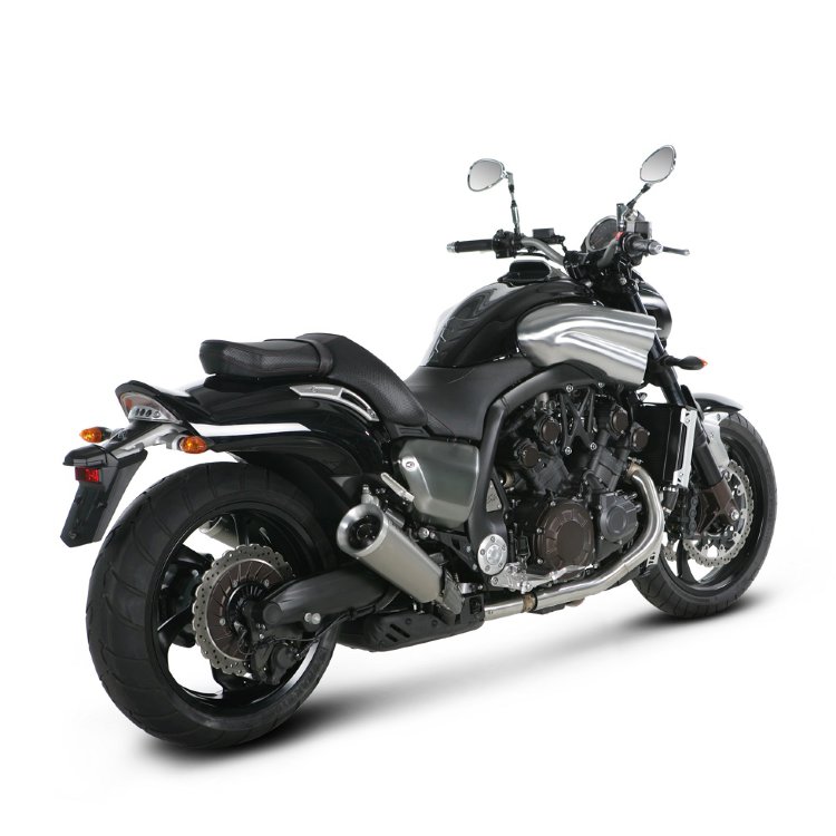 Yamaha V-Max 1700 банка глушителя (slip-on) Akrapovic