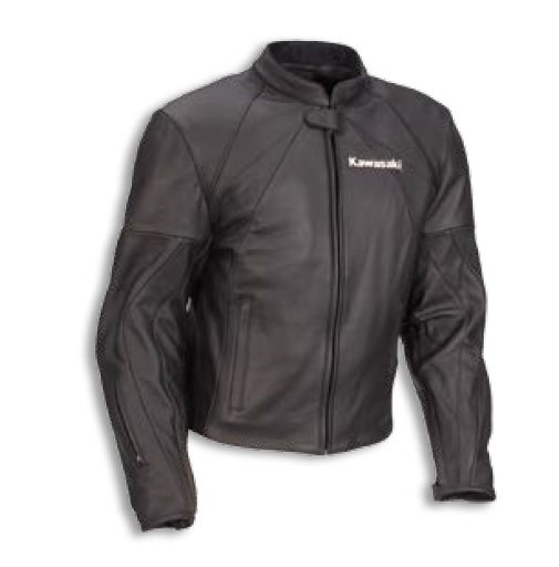 Куртка кожаная муж. LEATHER JACKET Kawasaki