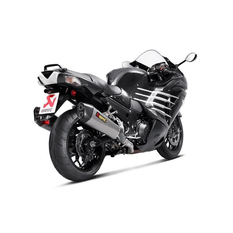 Kawasaki ZZR1400 банка глушителя (slip-on) Akrapovic 